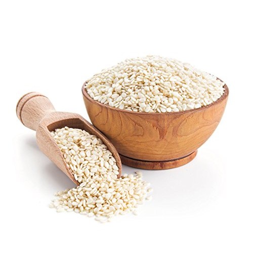 Pride Of India - White Sesame Seeds Unhulled - Calcium &Amp; Iron Su