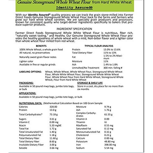 Pride Of The Prairie 5 Lb Midwest Stoneground Wheat Made By Farm