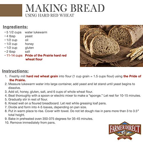 Pride Of The Prairie 5 Lb Midwest Stoneground Wheat Made By Farm