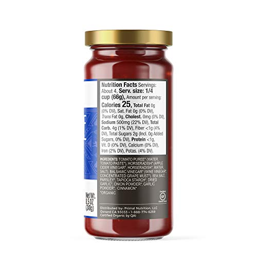 Primal Kitchen 2 Pack Whole 30 Approved Entertaining- Tartar &Amp; C