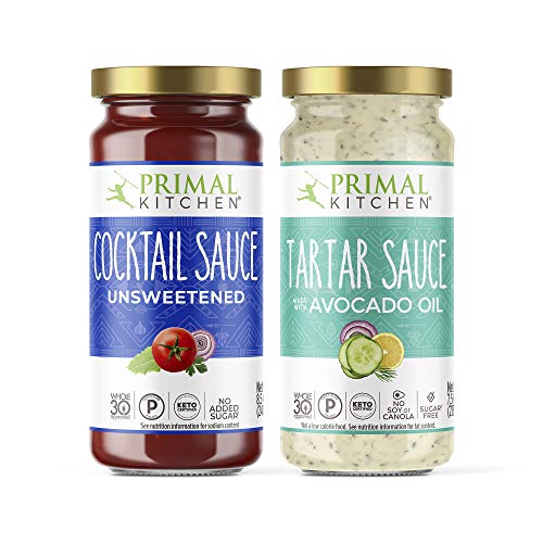 Primal Kitchen 2 Pack Whole 30 Approved Entertaining- Tartar &Amp; C