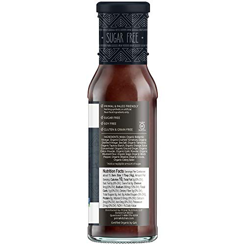 Primal Kitchen 3 Pack Organic And Unsweetned Barbeque &Amp; Steak Sa