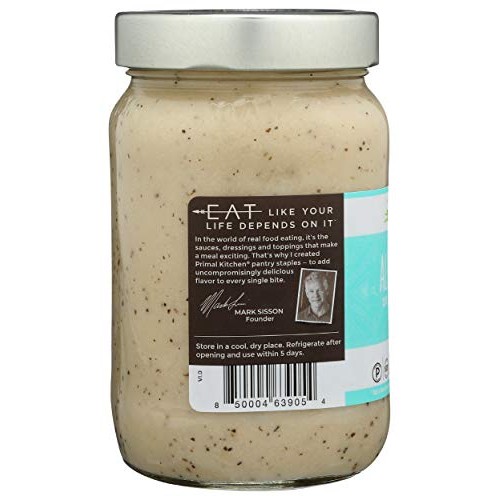 Primal Kitchen, Alfredo Sauce Avocado Oil No Dairy, 454 Gram