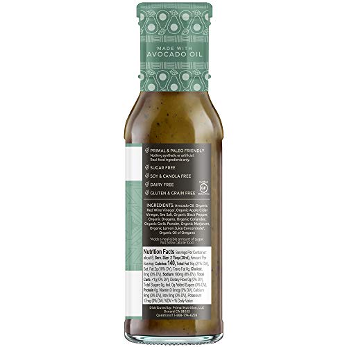 Primal Kitchen Avocado Oil 3 Pack Vinaigrette Dressing &Amp; Marinad