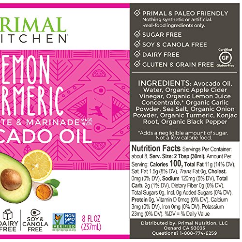Primal Kitchen - Avocado Oil-Based Dressing And Marinade, Caesar