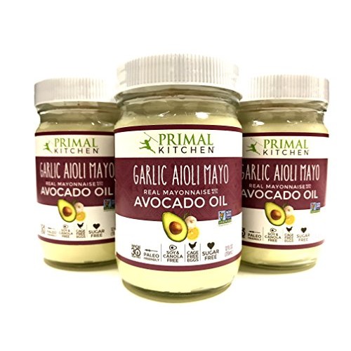 Primal Kitchen - Avocado Oil-Based Mayo, Garlic Aioli, 12 Oz, Gl