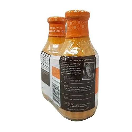 Primal Kitchen Buffalo Sauce Made With Avocado Oil 16.5Oz-2Pk