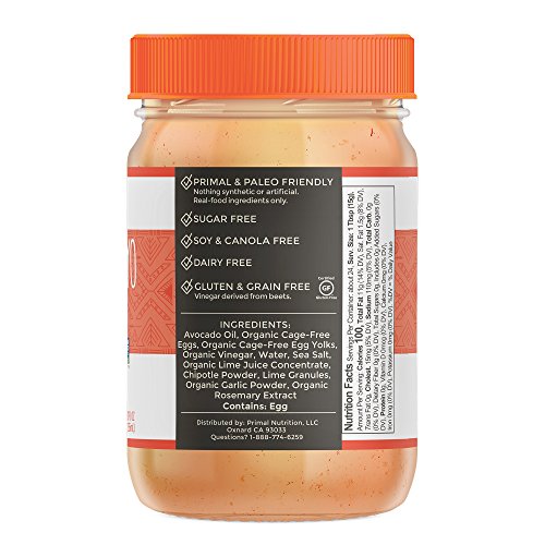 Primal Kitchen Chipotle Lime Mayo, 12 Oz