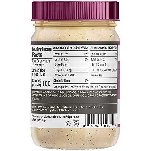 Primal Kitchen Condiment Dipping Kit - Contains Avocado Oil Garl