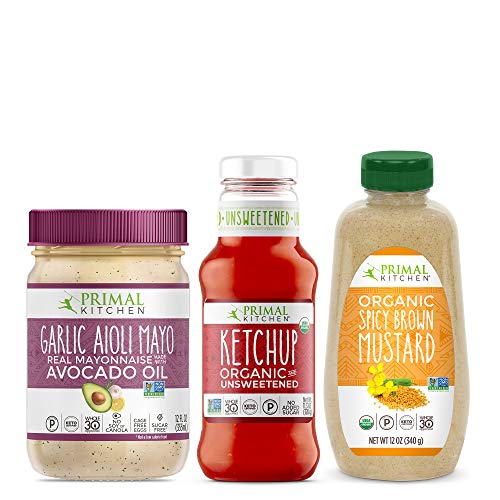 Primal Kitchen Condiment Dipping Kit - Contains Avocado Oil Garl