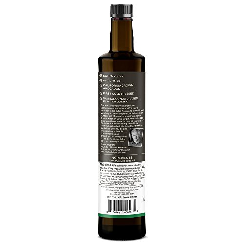 Primal Kitchen, Extra Virgin Avocado Oil, 8.5 Fl Oz