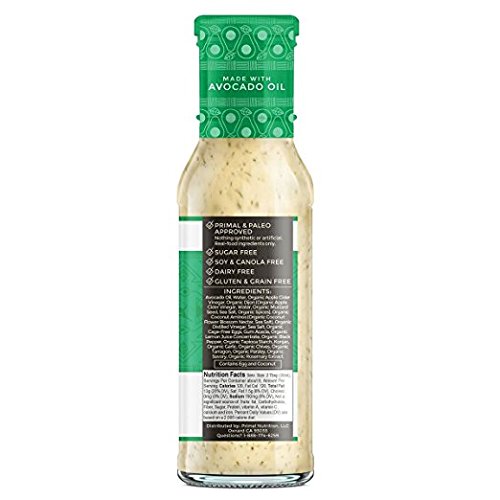 Primal Kitchen Green Goddess Dressing &Amp; Marinade Made With Avoca