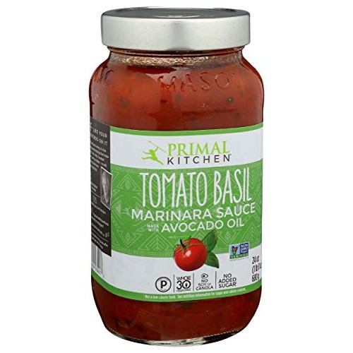 Primal Kitchen Marinara Sauce, Tomato &Amp; Basil, 24 Oz