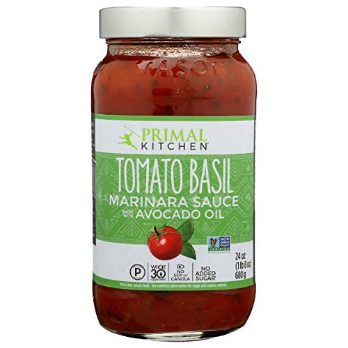 Primal Kitchen Marinara Sauce, Tomato &Amp; Basil, 24 Oz