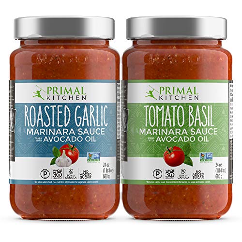 Primal Kitchen Marinara Tomato Sauce 2 Pack, Whole 30 Approved -