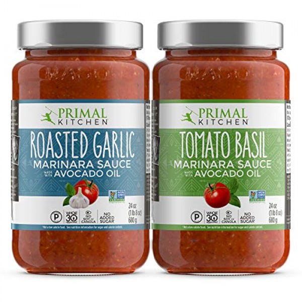 Primal Kitchen Marinara Tomato Sauce 2 Pack, Whole 30 Approved -...