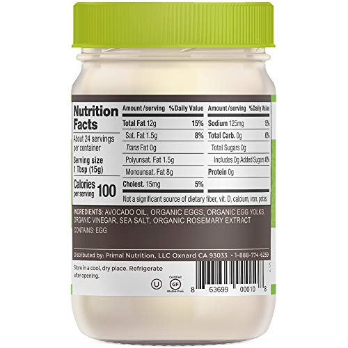 Primal Kitchen Mayo made with Avocado Oil Variety Pack, Original... Primal Kitchen Mayo made with Avocado Oil Variety Pack, Original...