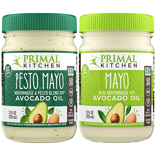 Primal Kitchen Avocado Oil Mayo Variety Pack - Includes 1 Origin
