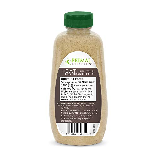 Primal Kitchen Mustard Variety 2 Pack, Whole 30 Approved, Organi