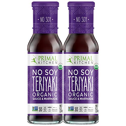 Primal Kitchen No Soy Teriyaki Two Pack Organic Marinade &Amp; Sauce