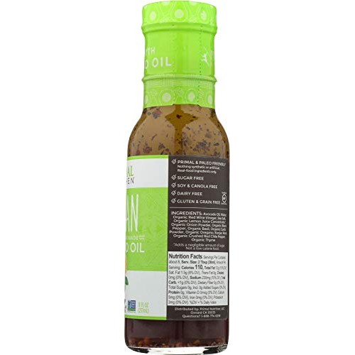 Primal Kitchen Not A Case Dressing Italian Vinaigrette Avocado