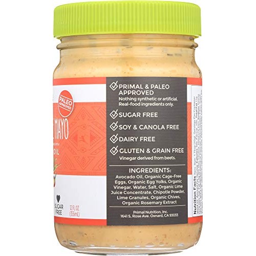 Primal Kitchen Not A Case Mayo Chipotle Lime