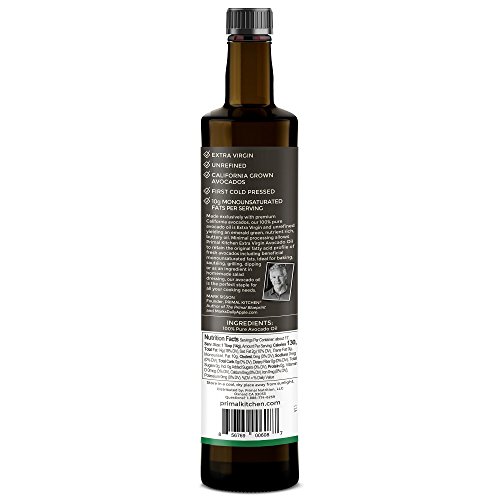 Primal Kitchen, Oil Avocado Extra Virgin, 8.45 Fl Oz