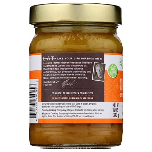 Primal Kitchen Organic Classic Gravy, 12 Oz