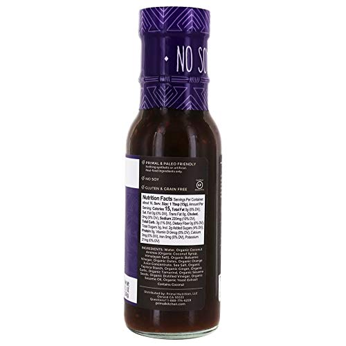 Primal Kitchen Organic No Soy Teriyaki Sauce &Amp; Marinade, 8.5 Oz