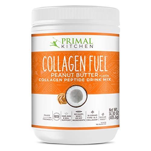 Primal Kitchen Peanut Butter Collagen Fuel Drink Mix - Non-Dairy