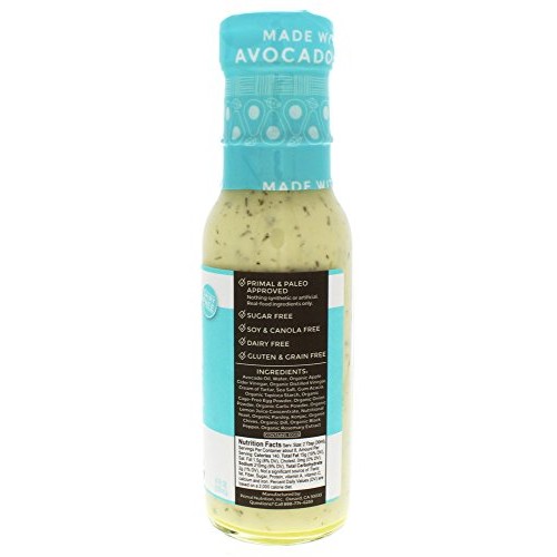 Primal Kitchen – Ranch Dressing, Avocado Oil–Based, Organic, Dai