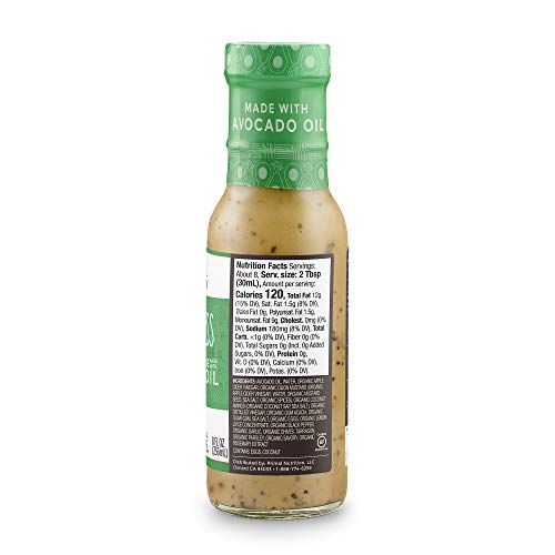 Primal Kitchen Whole 30 Avocado Oil Dressing &Amp; Marinade Ranch,
