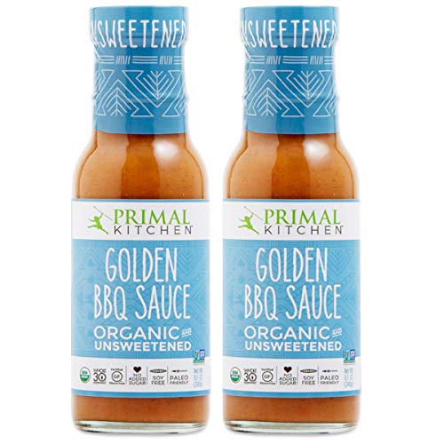 Primal Kitchens Golden Bbq Sauce, Organic &Amp; Unsweetened, 8 Oz,