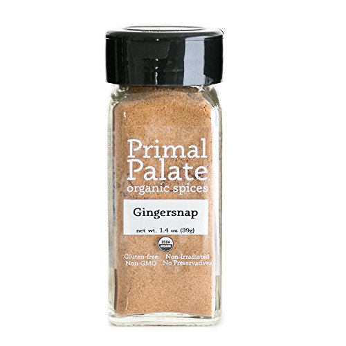 Primal Palate Organic Spices Gingersnap, Certified Organic, 1.4