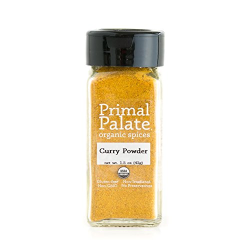 Primal Palate Organic Spices Curry Powder, Certified Organic, 1.