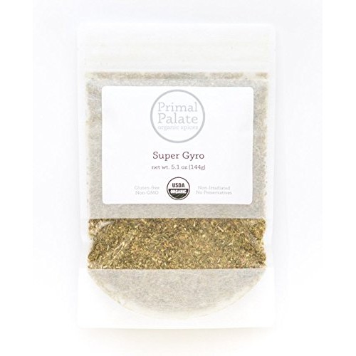 Primal Palate Organic Spices, Super Gyro Seasoning, Certified Or