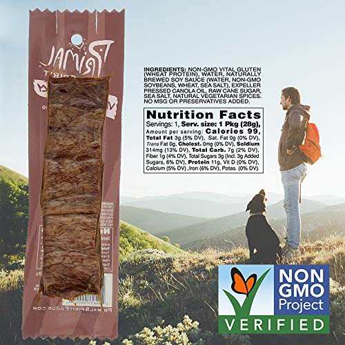 Primal Spirit Vegan Jerky – “Classic Flavor” – Teriyaki, 10 G. P