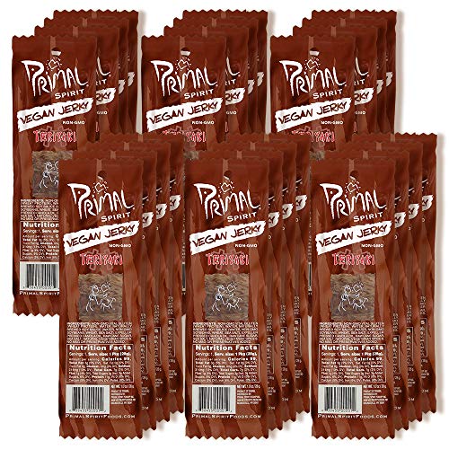 Primal Spirit Vegan Jerky – “Classic Flavor” – Teriyaki, 10 G. P