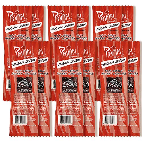 Primal Spirit Vegan Jerky “Shiitake Mushroom” – “Classic Flavor”