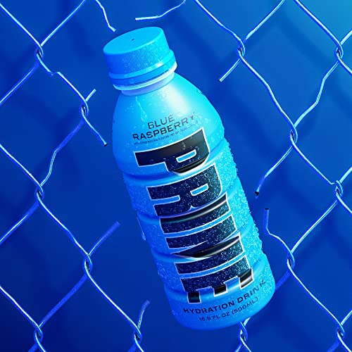 Prime Hydration Drink Sports Beverage BLUE RASPBERRY, Naturall...