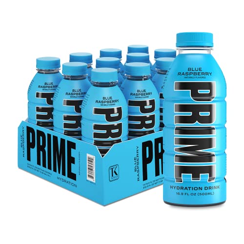 Prime Hydration Drink Sports Beverage BLUE RASPBERRY, Naturall...