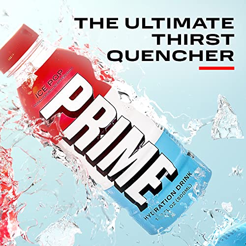 Prime Hydration Drink Sports Beverage ICE POP, Naturally Flavo...