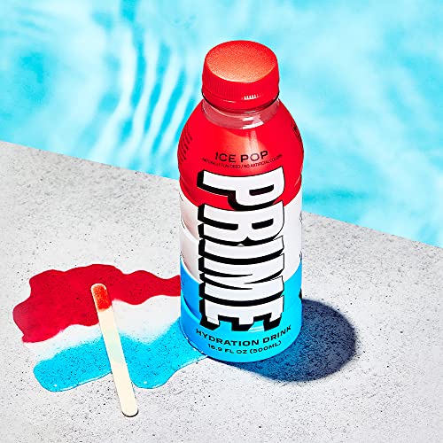 Prime Hydration Drink Sports Beverage ICE POP, Naturally Flavo...