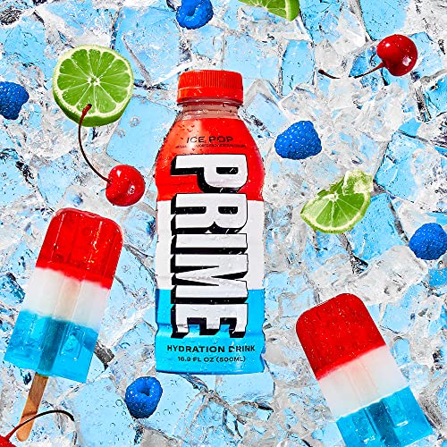 Prime Hydration Drink Sports Beverage ICE POP, Naturally Flavo...