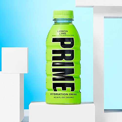 Prime Hydration Drink Sports Beverage LEMON LIME, Naturally Fl...