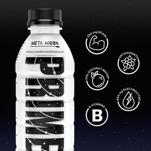 Prime Hydration Drink Sports Beverage META MOON, Naturally Fla...
