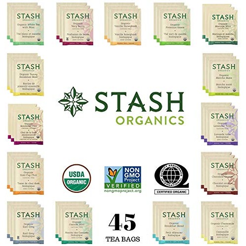 Stash Herbal Variety Sampler Stash Herbal Tea Sampler Gift Set -