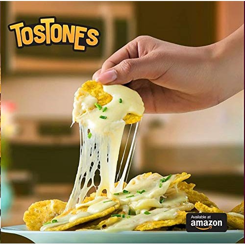 TOSTONES, Green Plantains, Re-Sealable Bag, Crunchy chips, Plant...