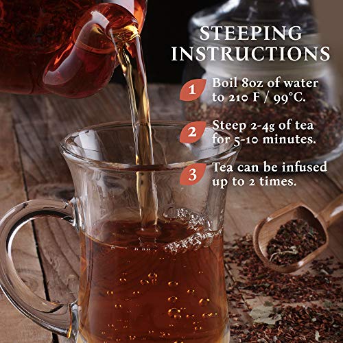 Rooibos #1 Tea Sampler, Herbal Tea Sampler, Tea Variety Pack Wit