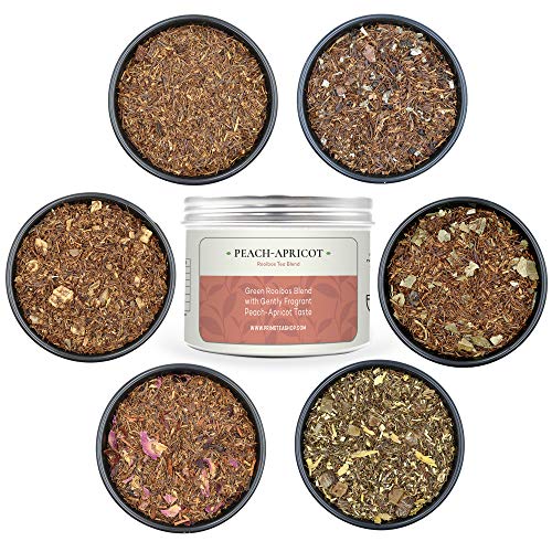 Rooibos #1 Tea Sampler, Herbal Tea Sampler, Tea Variety Pack Wit